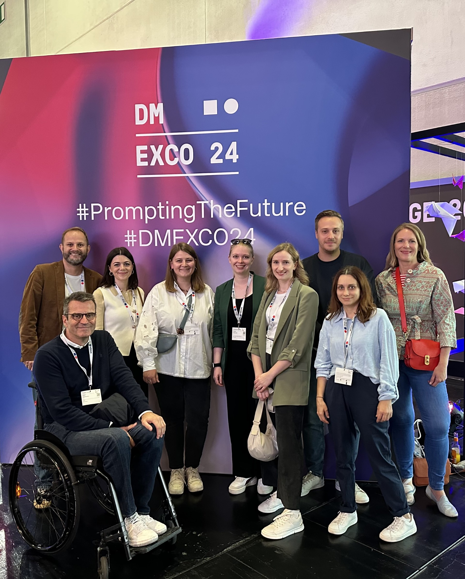 9 colleagues from PIA Media attended dmexco 2024 in Cologne